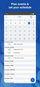 اسکرین شات برنامه Email Blue Mail - Calendar 7