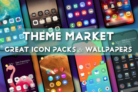 اسکرین شات برنامه PSOL Launcher - Pixel Style Omni Launcher 5