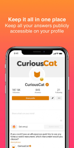 اسکرین شات برنامه CuriousCat - Anonymous Q&A 7