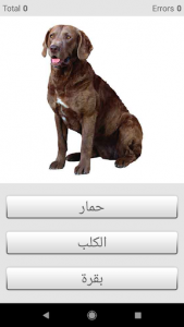 اسکرین شات برنامه Learn Arabic words with Smart-Teacher 4