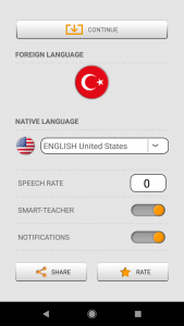 اسکرین شات برنامه Learn Turkish words with Smart-Teacher 8