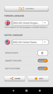 اسکرین شات برنامه Learn foreign words with Smart-Teacher 8