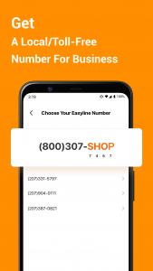 اسکرین شات برنامه EasyLine Business Phone Number 2