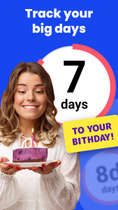 اسکرین شات برنامه Countdown Widget・Countdown app 1