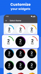 اسکرین شات برنامه Countdown Widget・Countdown app 3