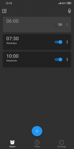 اسکرین شات برنامه Alarm Clock - THE LOUDEST! 1