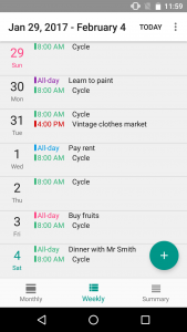 اسکرین شات برنامه Calendar Plus - Event Reminder 5