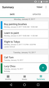 اسکرین شات برنامه Calendar Plus - Event Reminder 6