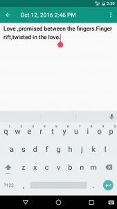 اسکرین شات برنامه Simple Notepad 4