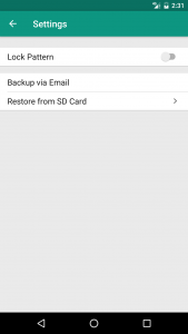 اسکرین شات برنامه Simple Notepad 5