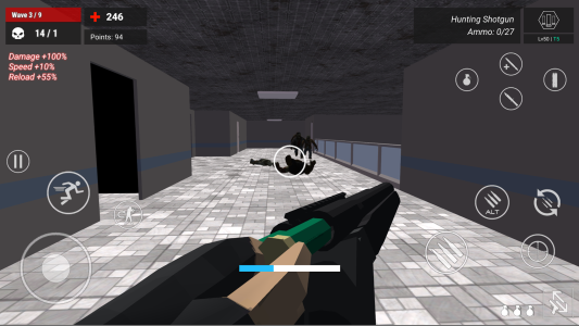 اسکرین شات 1 بازی Extinction: Zombie Invasion