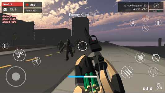 اسکرین شات 2 بازی Extinction: Zombie Invasion