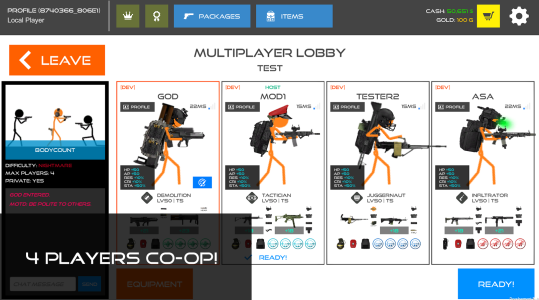 اسکرین شات 1 بازی Stick Warfare: Blood Strike