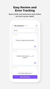 اسکرین شات 7 برنامه Cake - Learn English & Korean