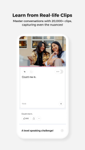 اسکرین شات 3 برنامه Cake - Learn English & Korean
