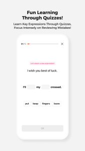 اسکرین شات 5 برنامه Cake - Learn English & Korean