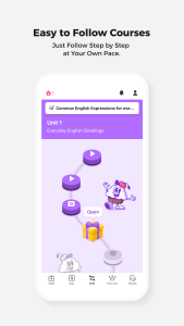 اسکرین شات 6 برنامه Cake - Learn English & Korean
