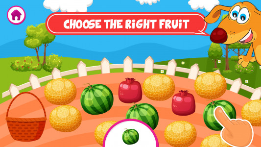 اسکرین شات بازی پاپیتا آموزش میوه ها 5