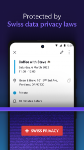 اسکرین شات برنامه Proton Calendar: Secure Events 8