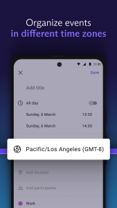 اسکرین شات 7 برنامه Proton Calendar: Secure Events