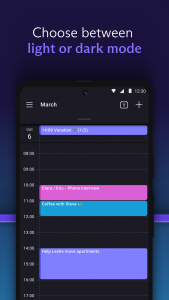 اسکرین شات برنامه Proton Calendar: Secure Events 4