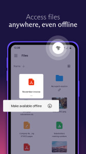 اسکرین شات 5 برنامه Proton Drive: Cloud Storage