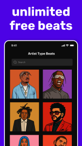اسکرین شات 3 برنامه Rapchat: Music Maker Studio