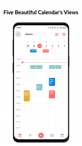 اسکرین شات برنامه Calendar AI: Agenda,Teams,Zoom 6
