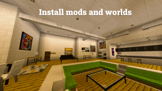 اسکرین شات 3 برنامه Furniture Mod for Minecraft PE