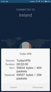 اسکرین شات برنامه TurboVPN Pro 7