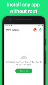 اسکرین شات برنامه XAPK Installer w/ OBB install 1