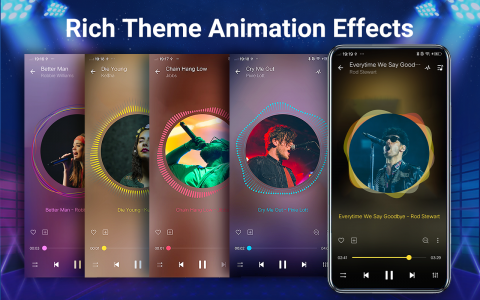 اسکرین شات برنامه Music Player 2