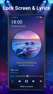 اسکرین شات برنامه Music Player 8