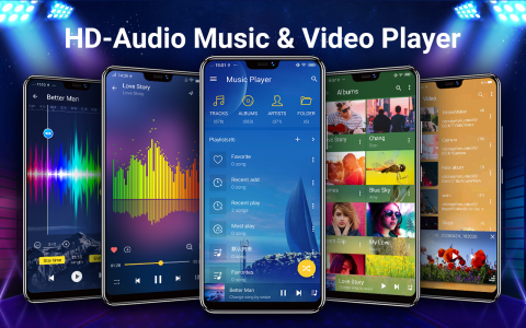 اسکرین شات برنامه Music Player 1