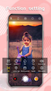 اسکرین شات برنامه HD Camera - Beauty Cam Filters 6