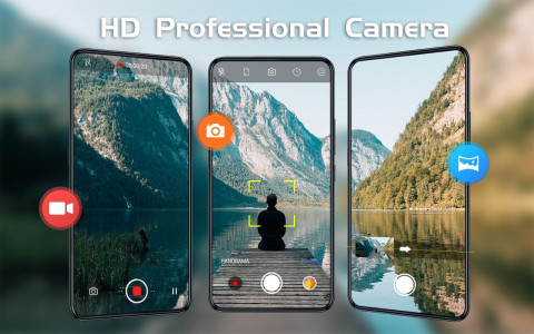 اسکرین شات 1 برنامه HD Camera - Beauty Cam Filters