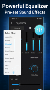 اسکرین شات برنامه Music Player With Equalizer 8