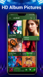اسکرین شات برنامه Music Player - Mp3 Player 4