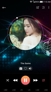 اسکرین شات برنامه Music player 1