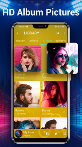 اسکرین شات برنامه Music Player - Audio Player 4