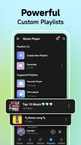 اسکرین شات برنامه Music Player - MP3 Player 3