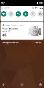 اسکرین شات برنامه Volume Booster Pro 4
