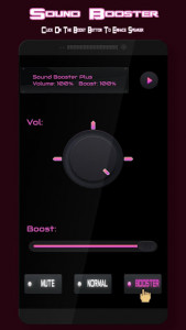 اسکرین شات برنامه Sound Booster Plus 2