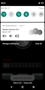 اسکرین شات برنامه Speaker Booster Pro 3