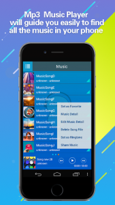 اسکرین شات برنامه Mp3 Music Player 4