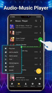 اسکرین شات 3 برنامه Music Player & MP3 -Play Music