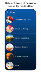 اسکرین شات برنامه Meditation App - Sleep, Relax 5