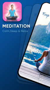 اسکرین شات برنامه Meditation App - Sleep, Relax 1