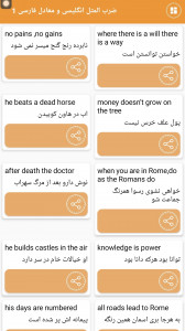 اسکرین شات برنامه آموزش حرفه ای لغات زبان انگلیسی 11