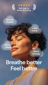 اسکرین شات 1 برنامه Pranaria - Breathing exercises